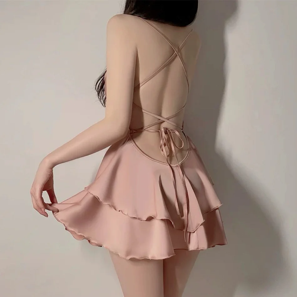 Silk Silp Dress HA2665 - Image 7