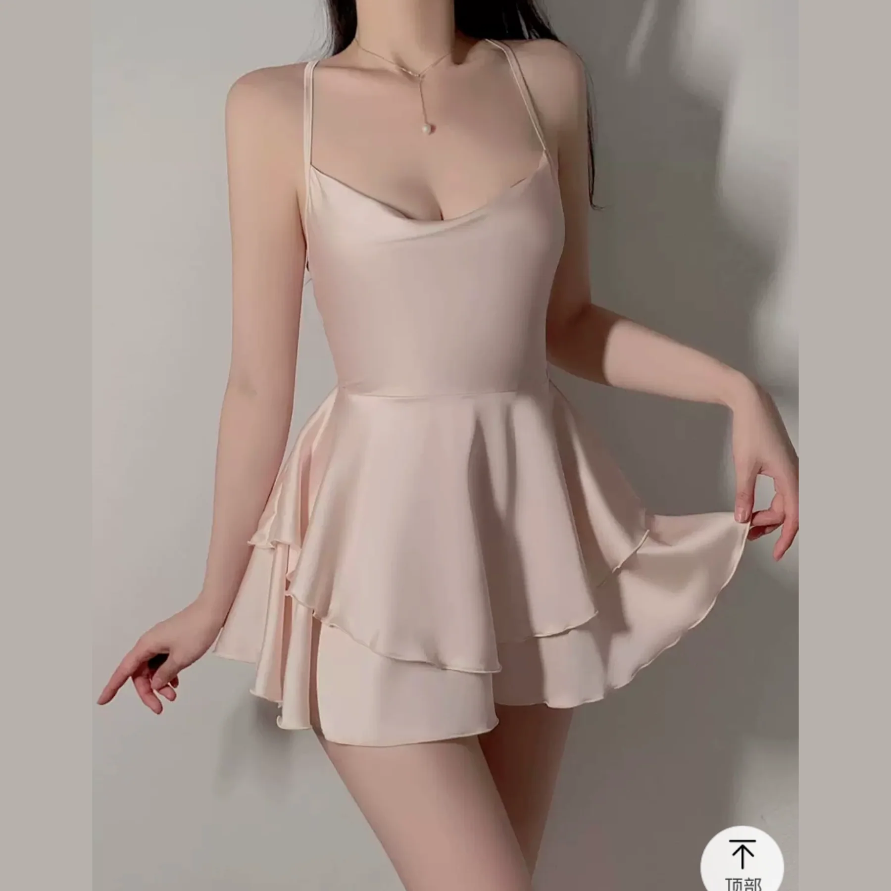 Silk Silp Dress HA2665 - Image 8