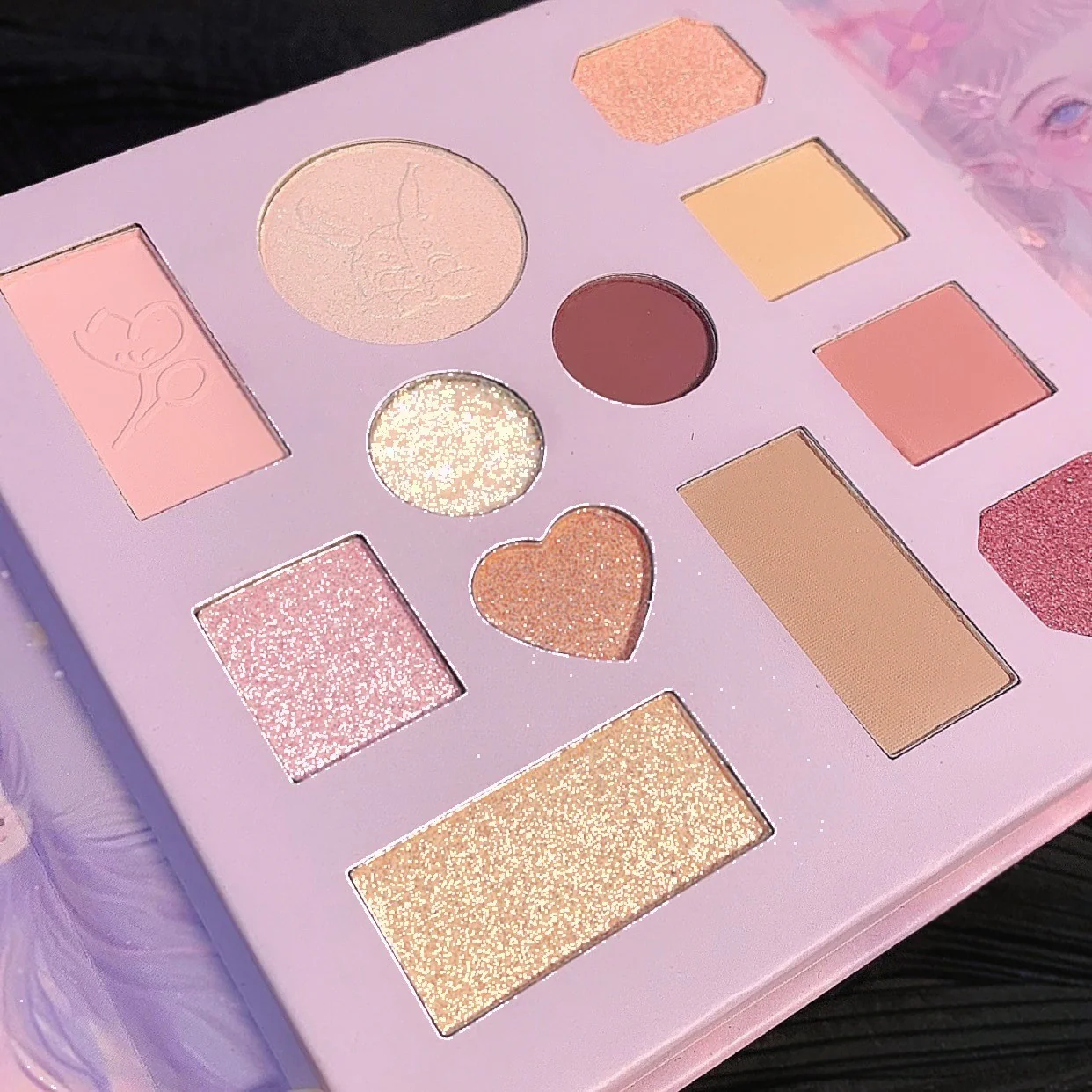12 Colors Xianyou Garden Eyeshadow Palette    HA0657 - Image 4