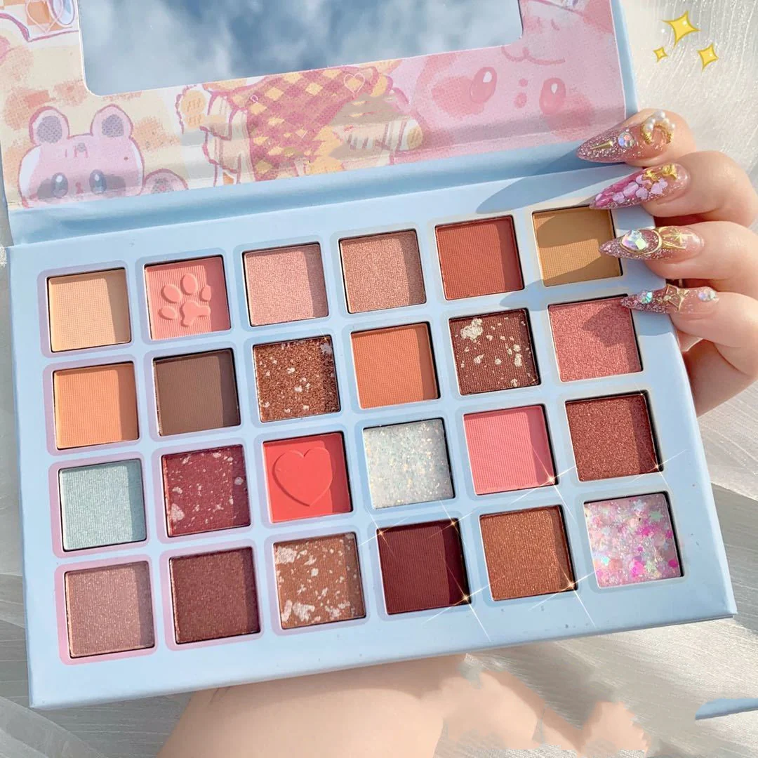 24 Colors Earth Eyeshadow Palette  HA0663 - Image 4