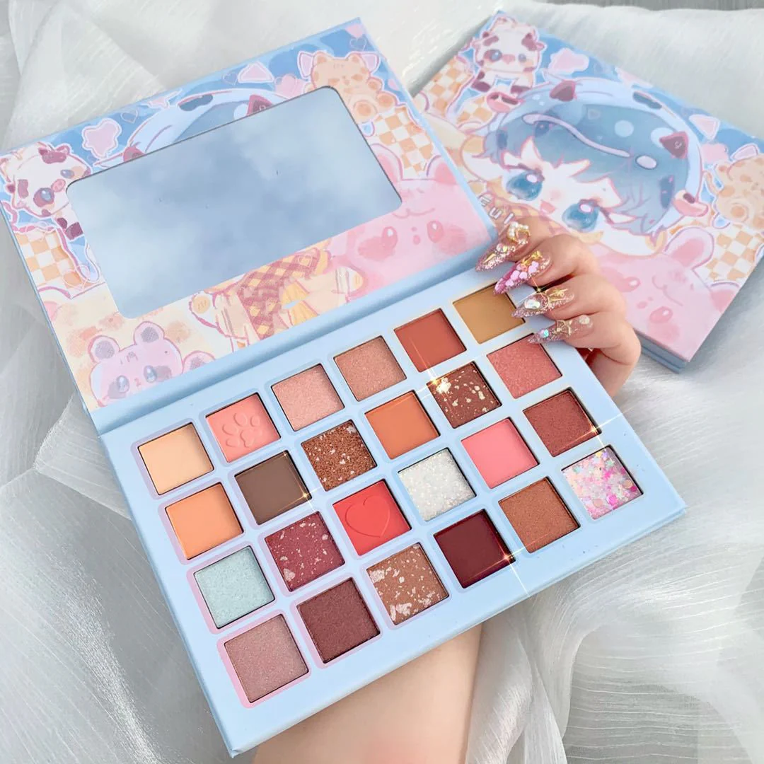 24 Colors Earth Eyeshadow Palette  HA0663 - Image 7