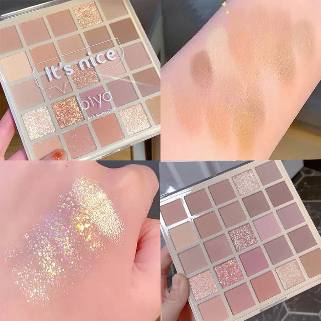 25 Color Glitter Pearl Eyeshadow Palette HA0656 - Image 2