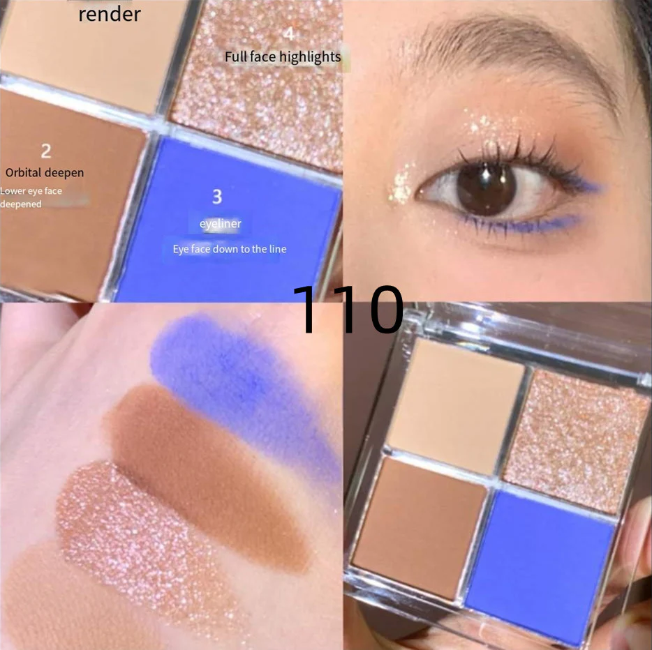 4 color eye shadow   HA0219 - Image 5