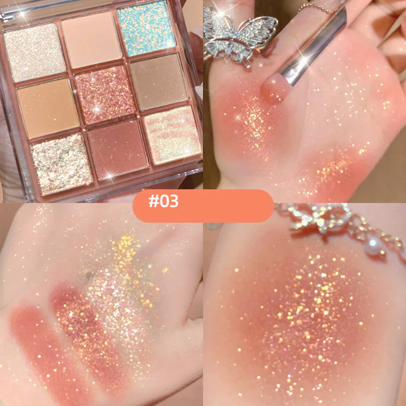 9 color dream eye shadow HA0013 - Image 3