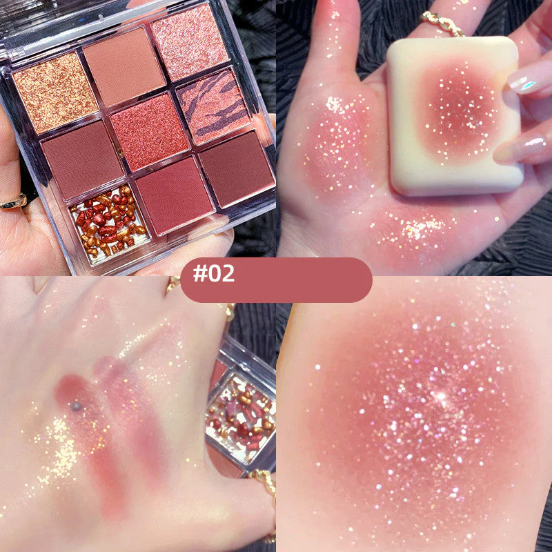9 color dream eye shadow HA0013 - Image 5