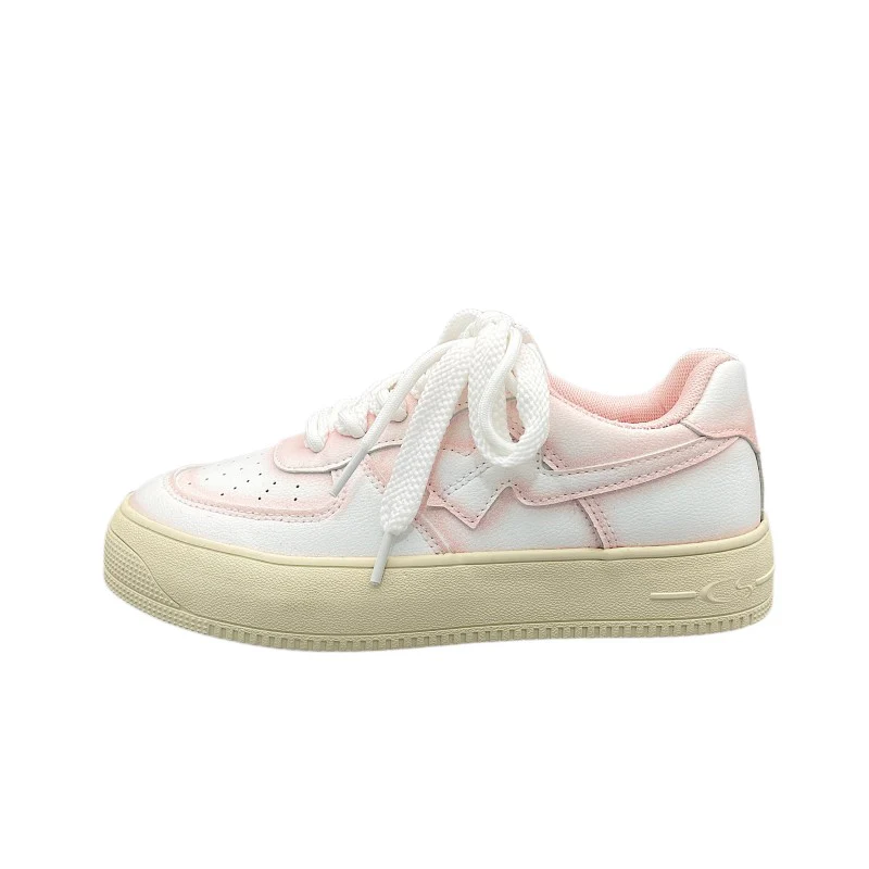 All match platform white shoes  HA1636 - Image 6