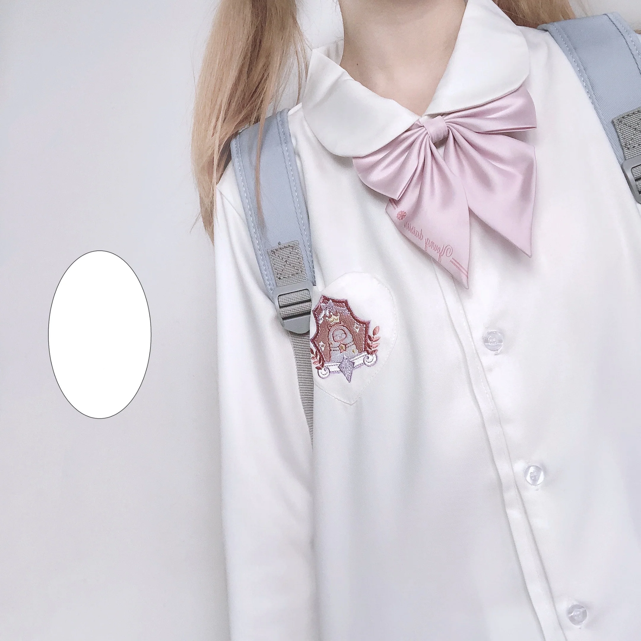 All-match student shirt HA1058 - Image 5