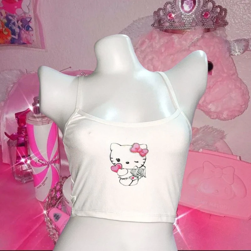 Angel Wings KT Cat Camisole   HA1547 - Image 3