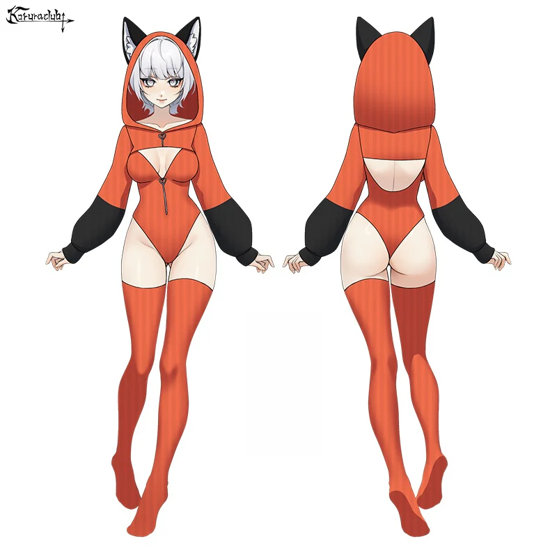 KORURACKUB-CUTE FOX BODYSUIT SR22 - Image 10