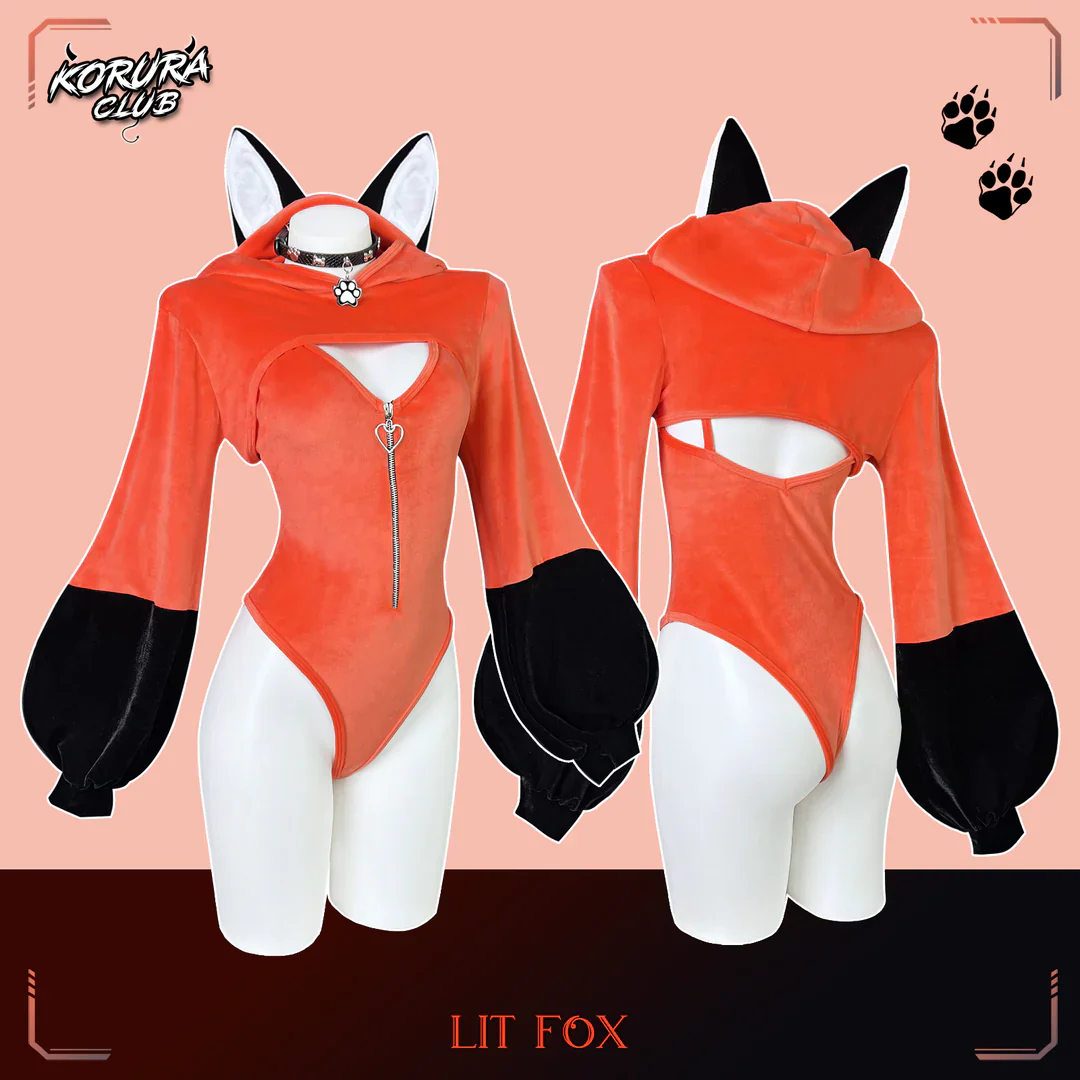 KORURACKUB-CUTE FOX BODYSUIT SR22 - Image 8
