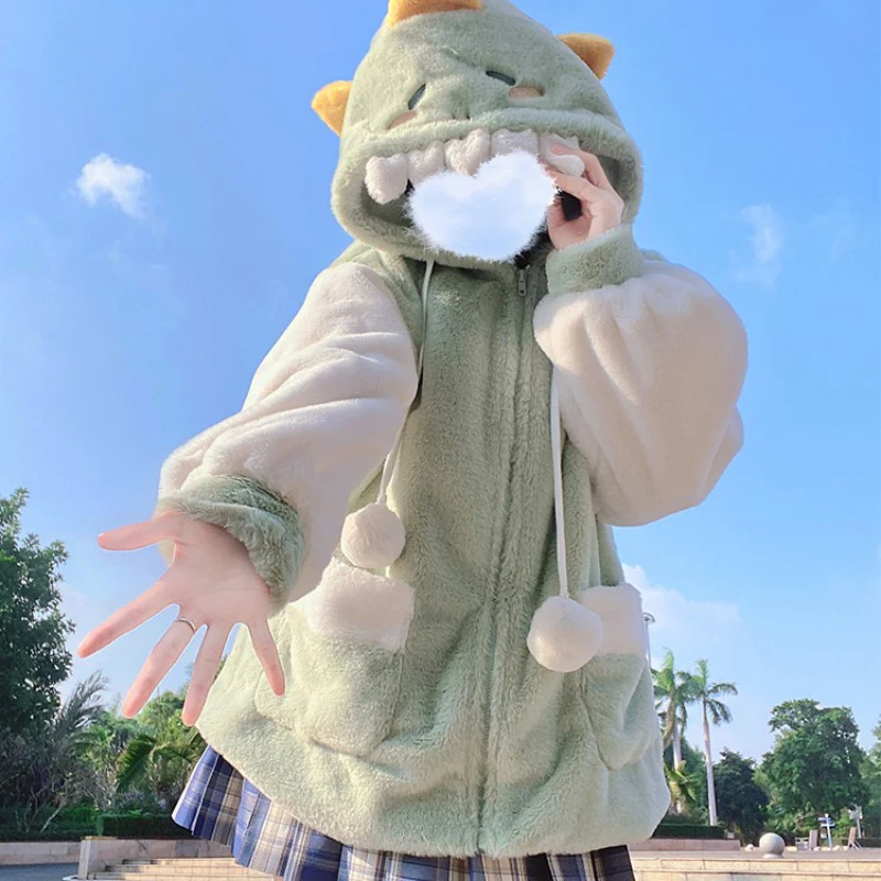 Animal plush sweatshirt   HA1516 - Image 7