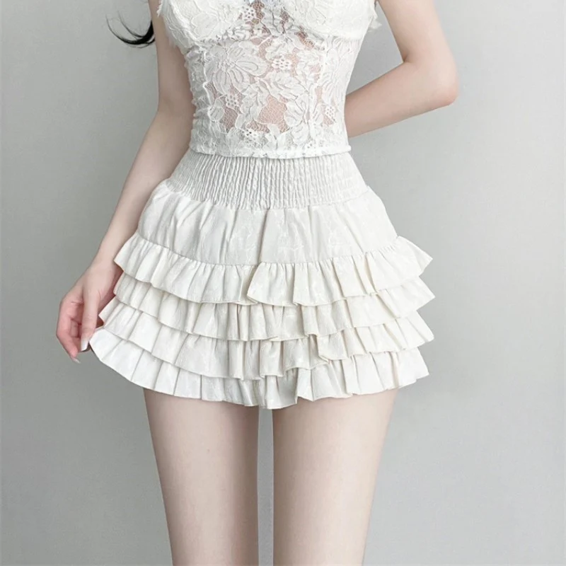 Apricot Pleated Cake Dress  HA2126 - Image 5