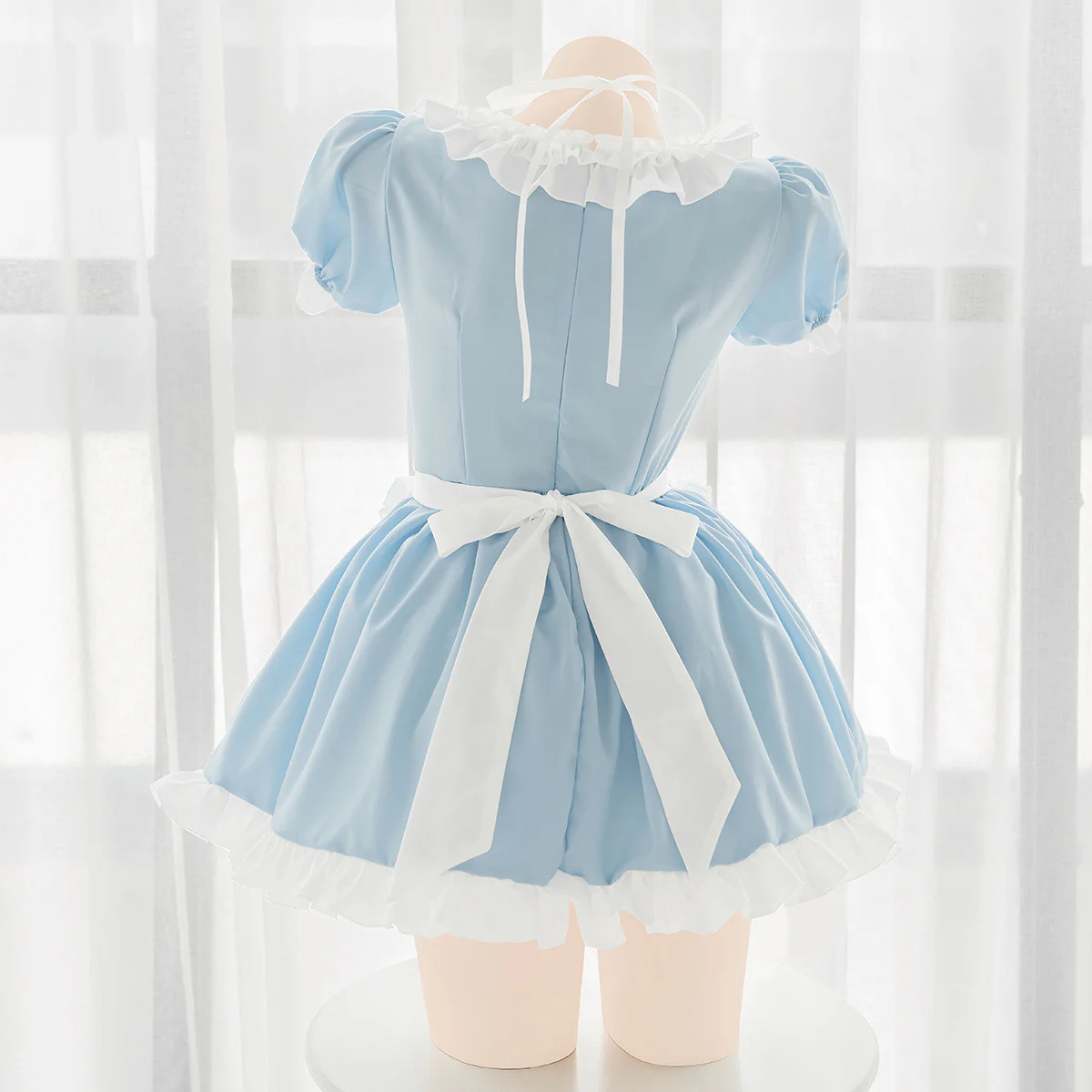 Aqua Blue Sugar Heart Cute Dress Uniform   HA0860 - Image 4