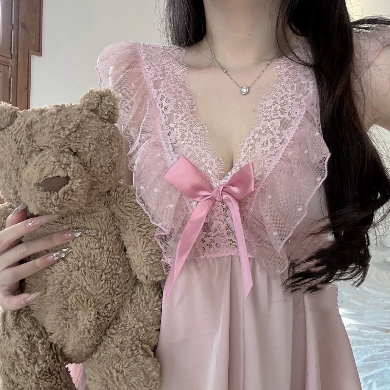 Backless princess nightdress HA1734 - Image 3