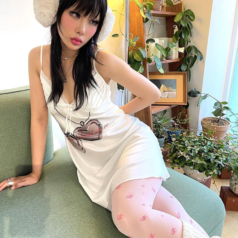 Backless slim suspender dress   HA1553 - Image 2