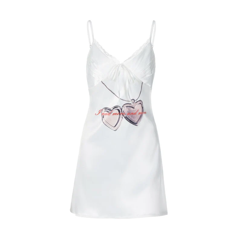 Backless slim suspender dress   HA1553 - Image 4