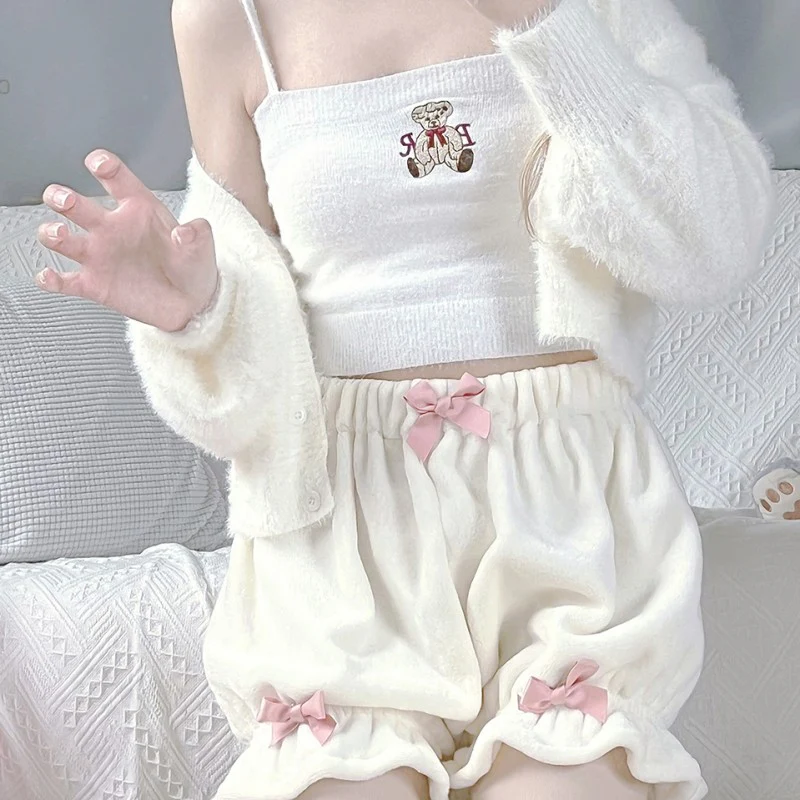 Bear embroidered camisole  HA1288 - Image 5