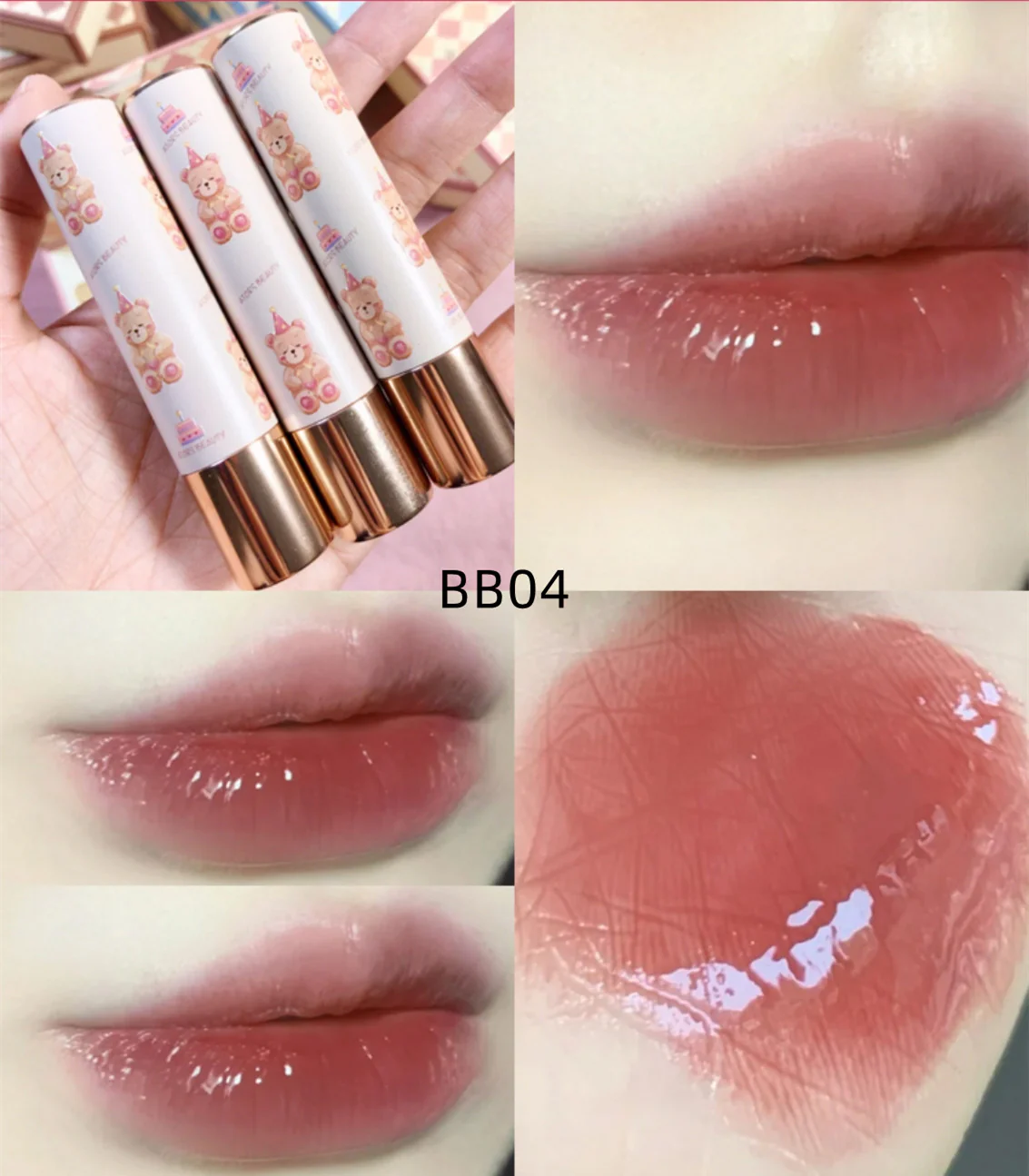 Bear lipstick lip glaze  HA0434 - Image 10