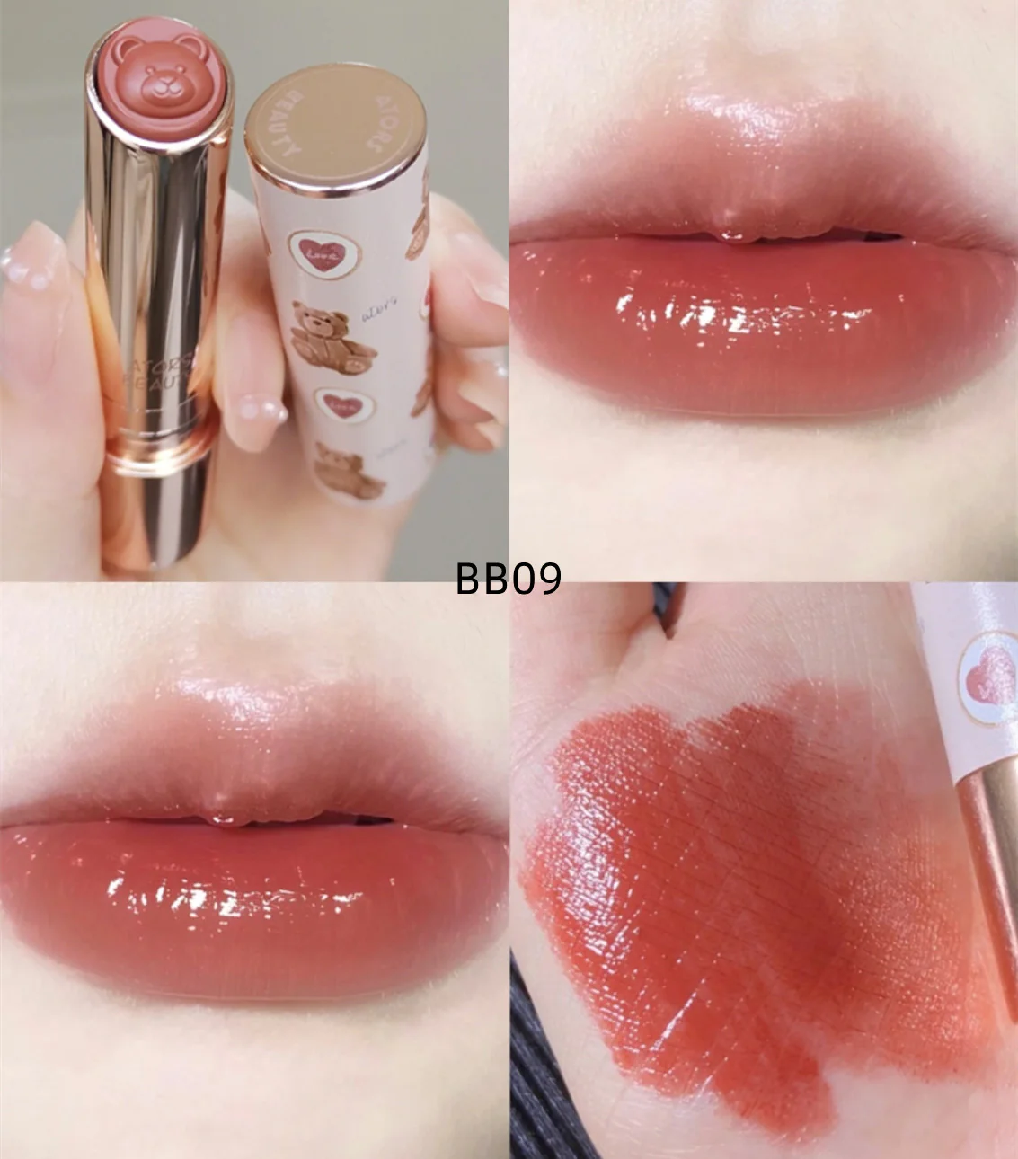 Bear lipstick lip glaze  HA0434 - Image 13