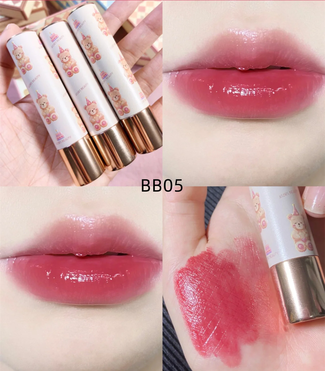 Bear lipstick lip glaze  HA0434 - Image 6