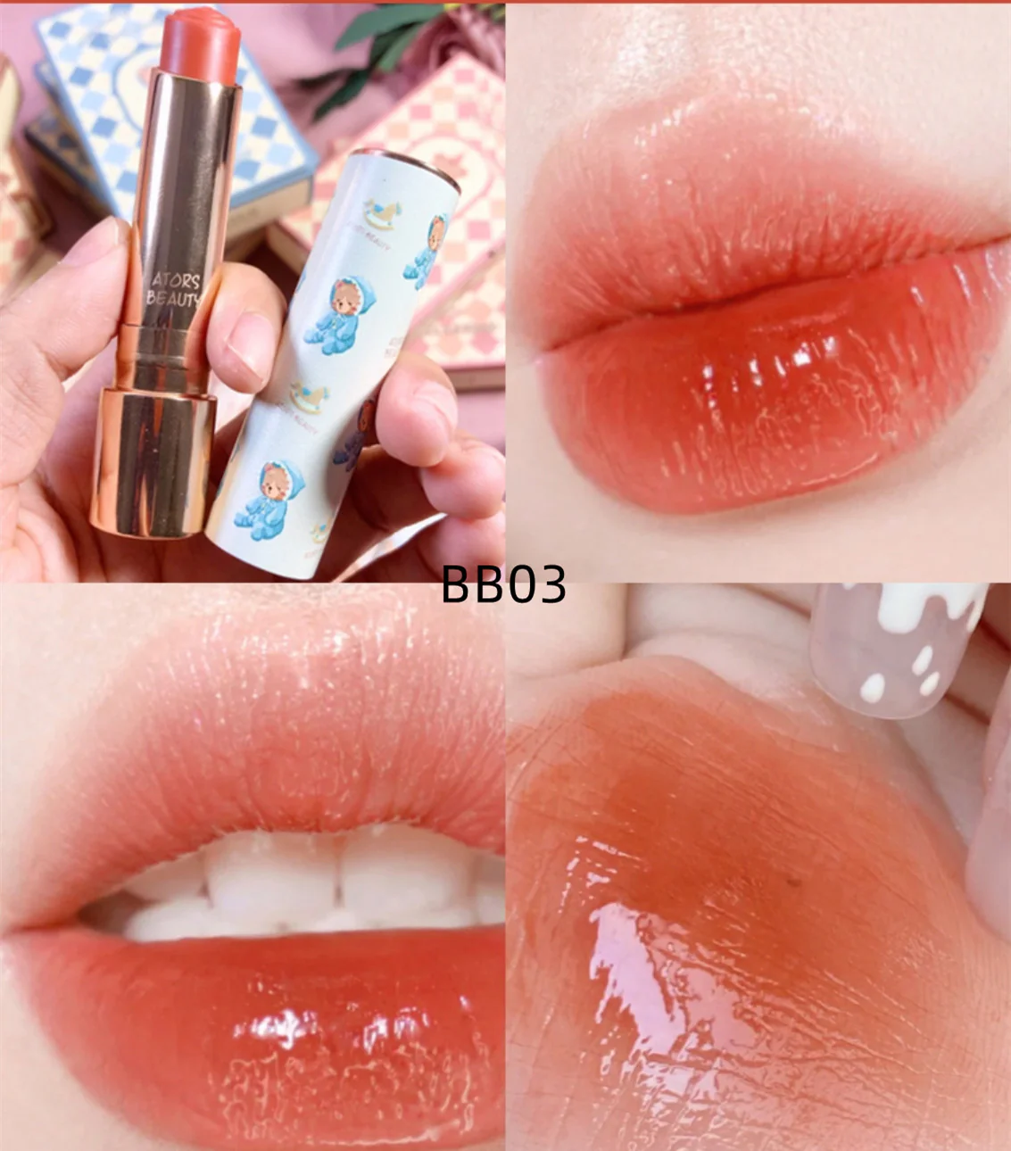 Bear lipstick lip glaze  HA0434 - Image 7