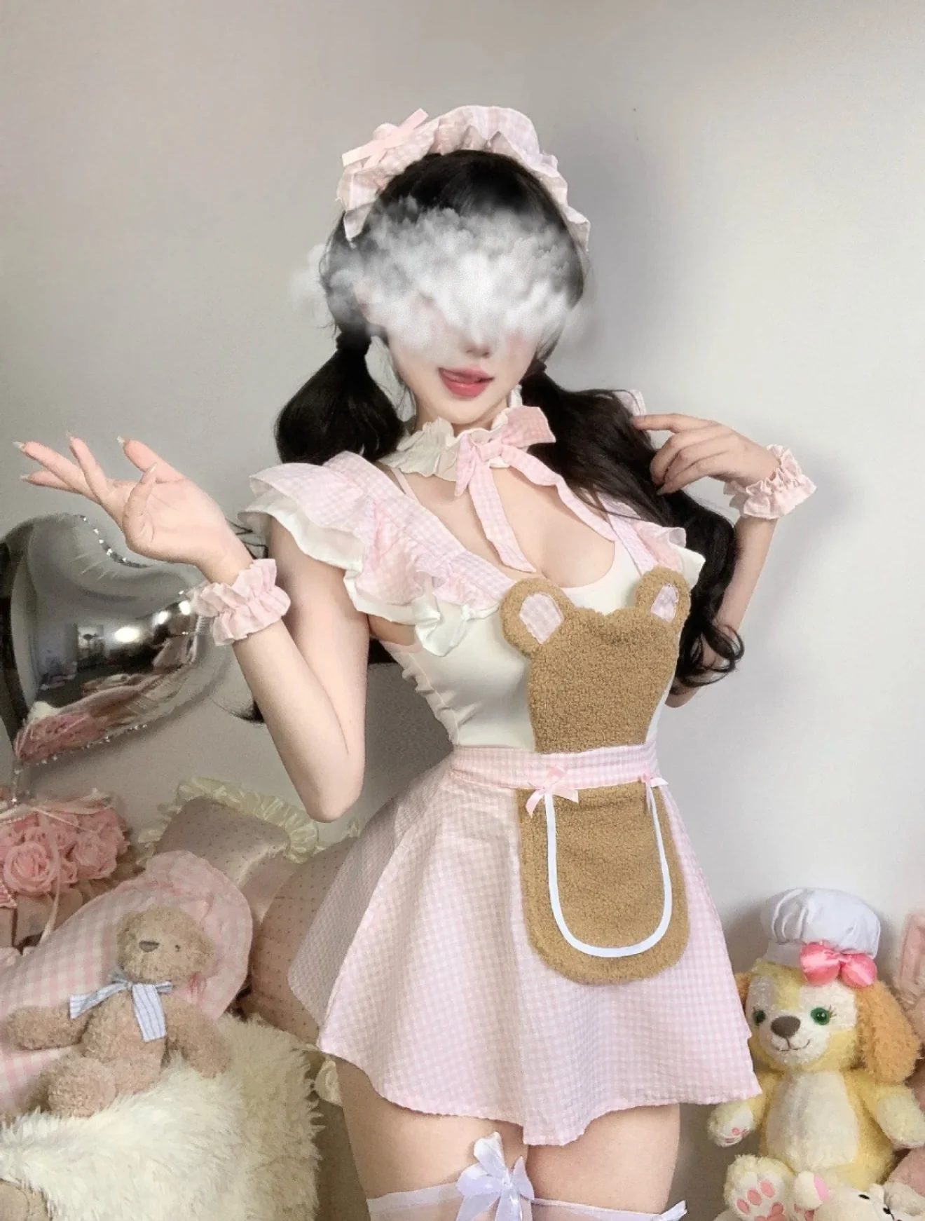 bear maid dress HA2981 - Image 5