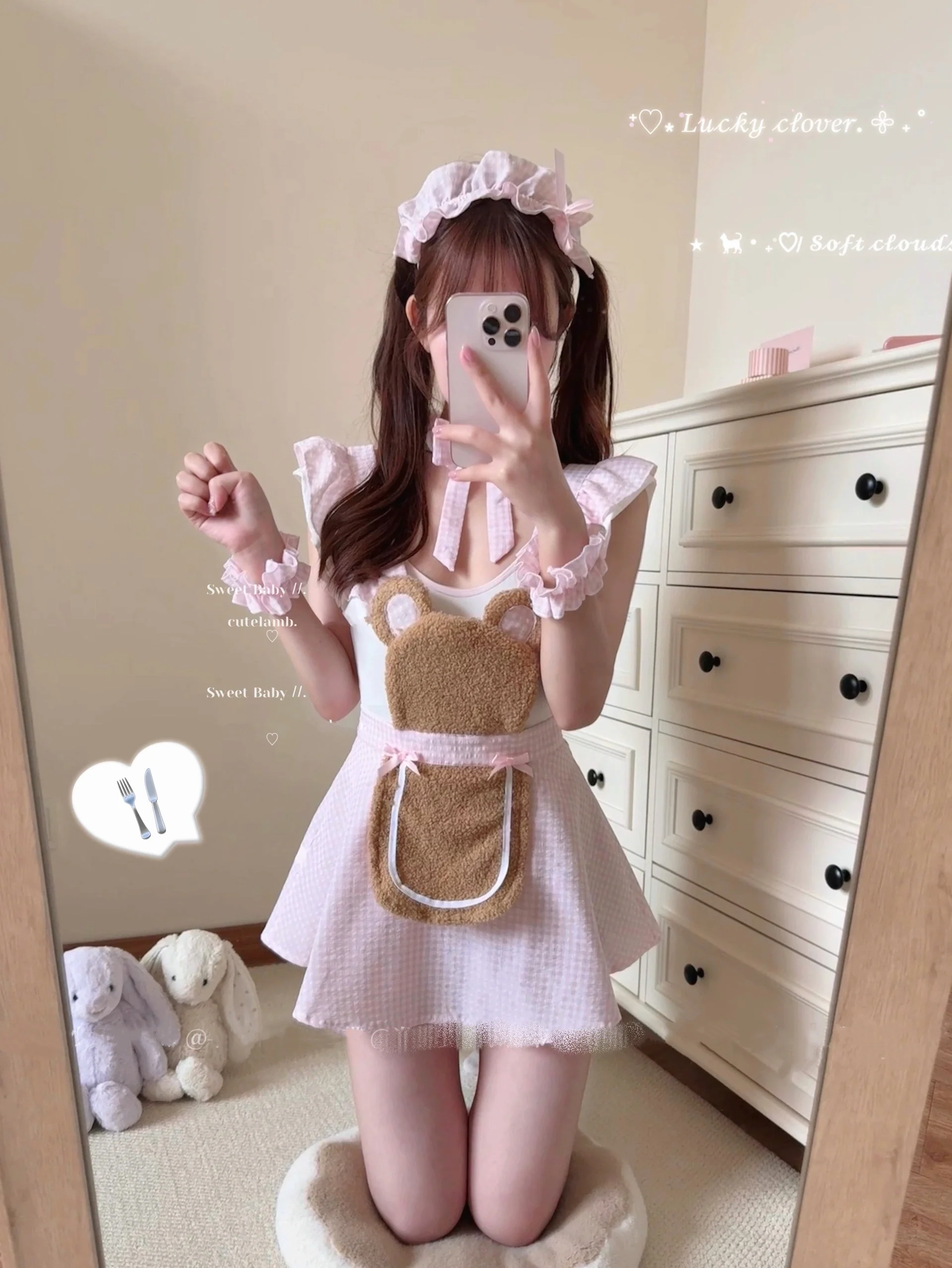 bear maid dress HA2981 - Image 7