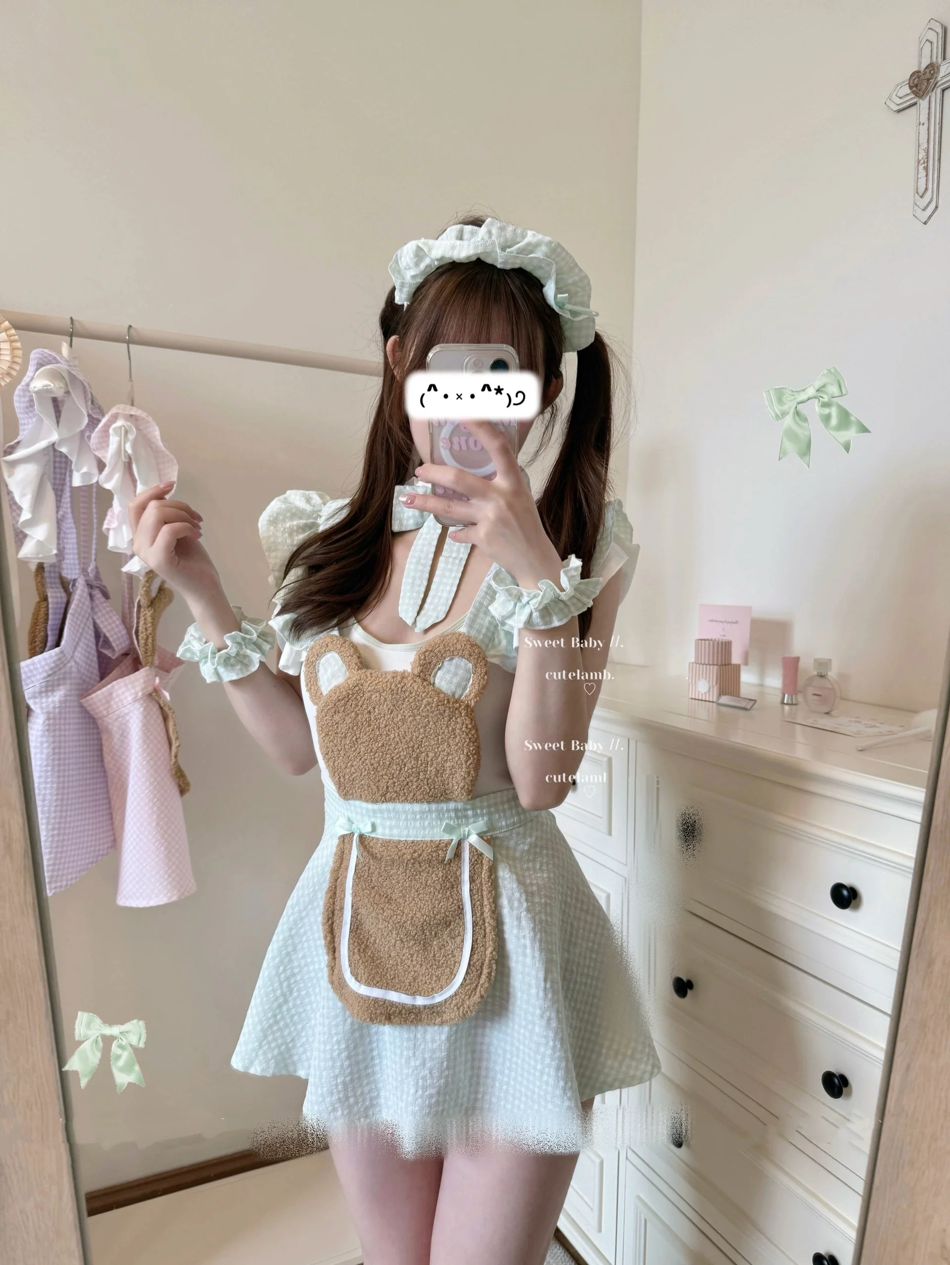 bear maid dress HA2981 - Image 9