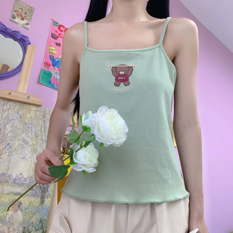 Bear Sports Camisole   HA0560 - Image 3