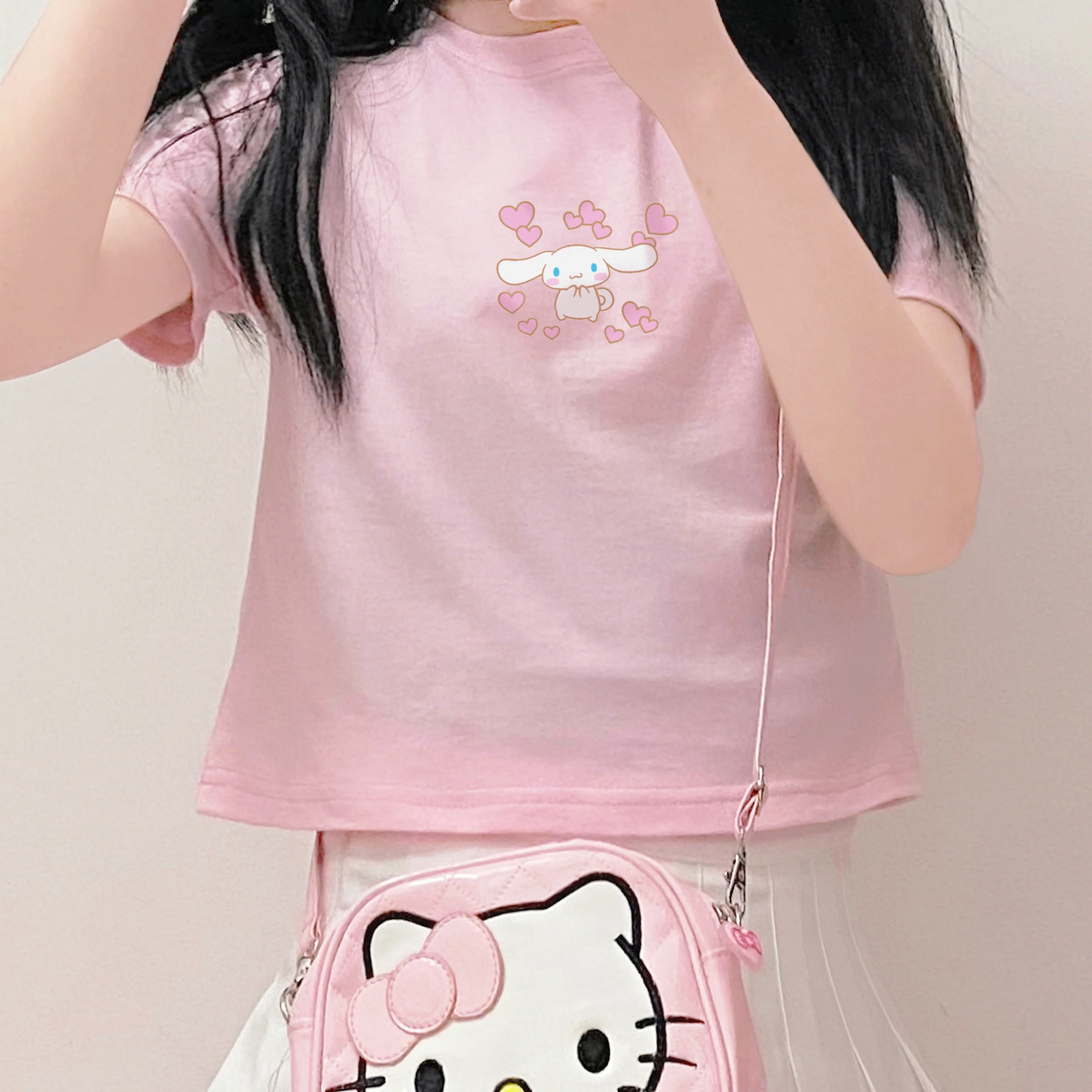 Big ear dog cotton short sleeve t-shirt HA0627 - Image 3