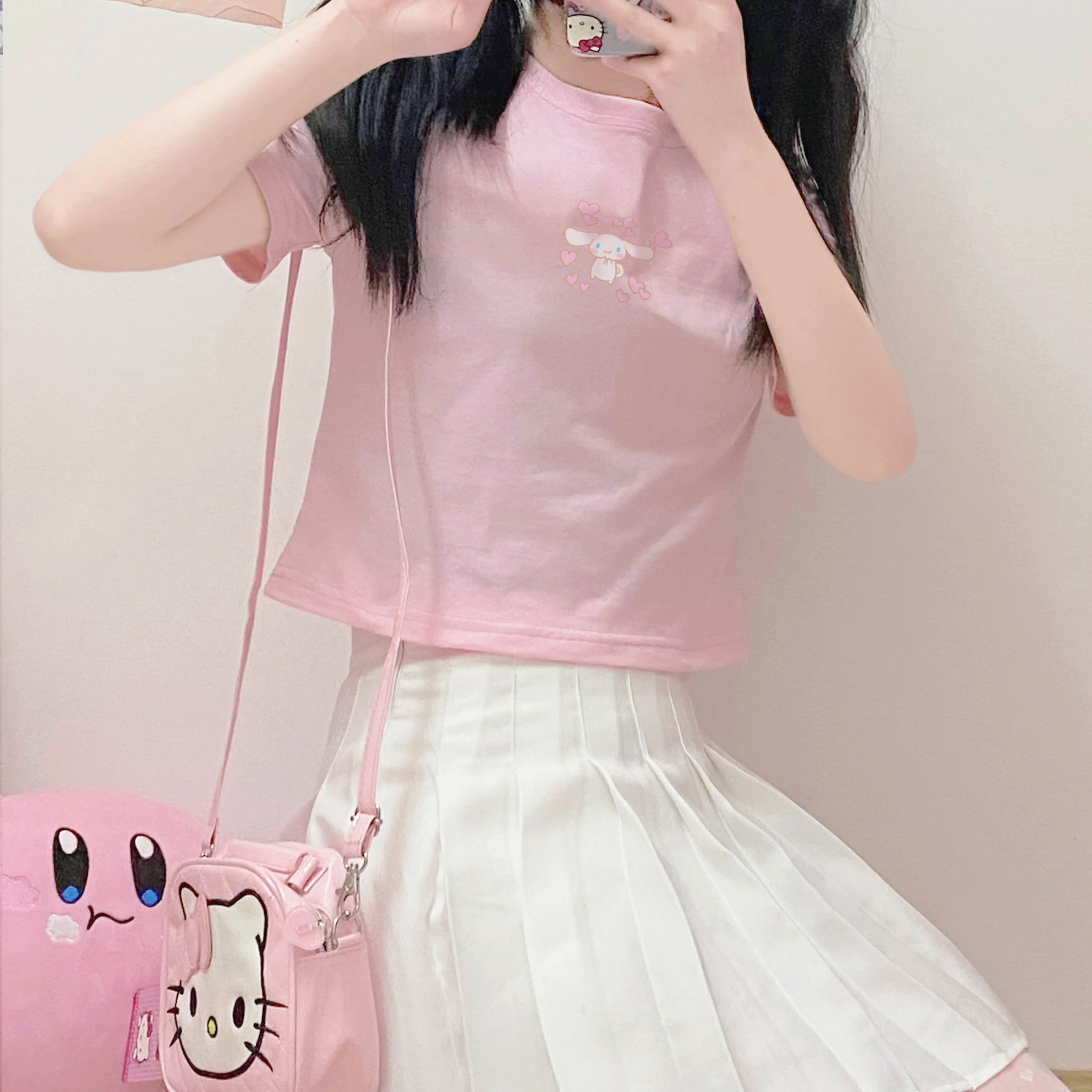 Big ear dog cotton short sleeve t-shirt HA0627 - Image 5