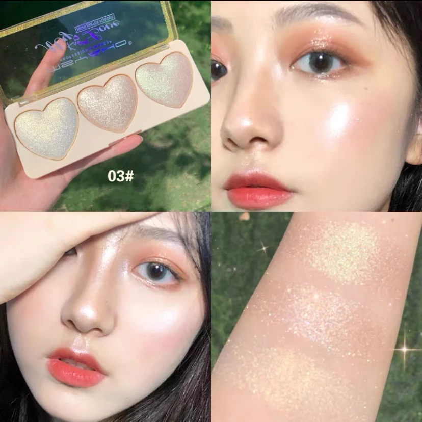 Blush Eyeshadow Brightening Powder HA0016 - Image 4