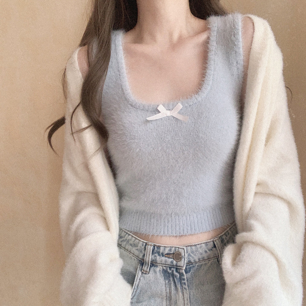 bottoming knitted vest HA1035 - Image 5