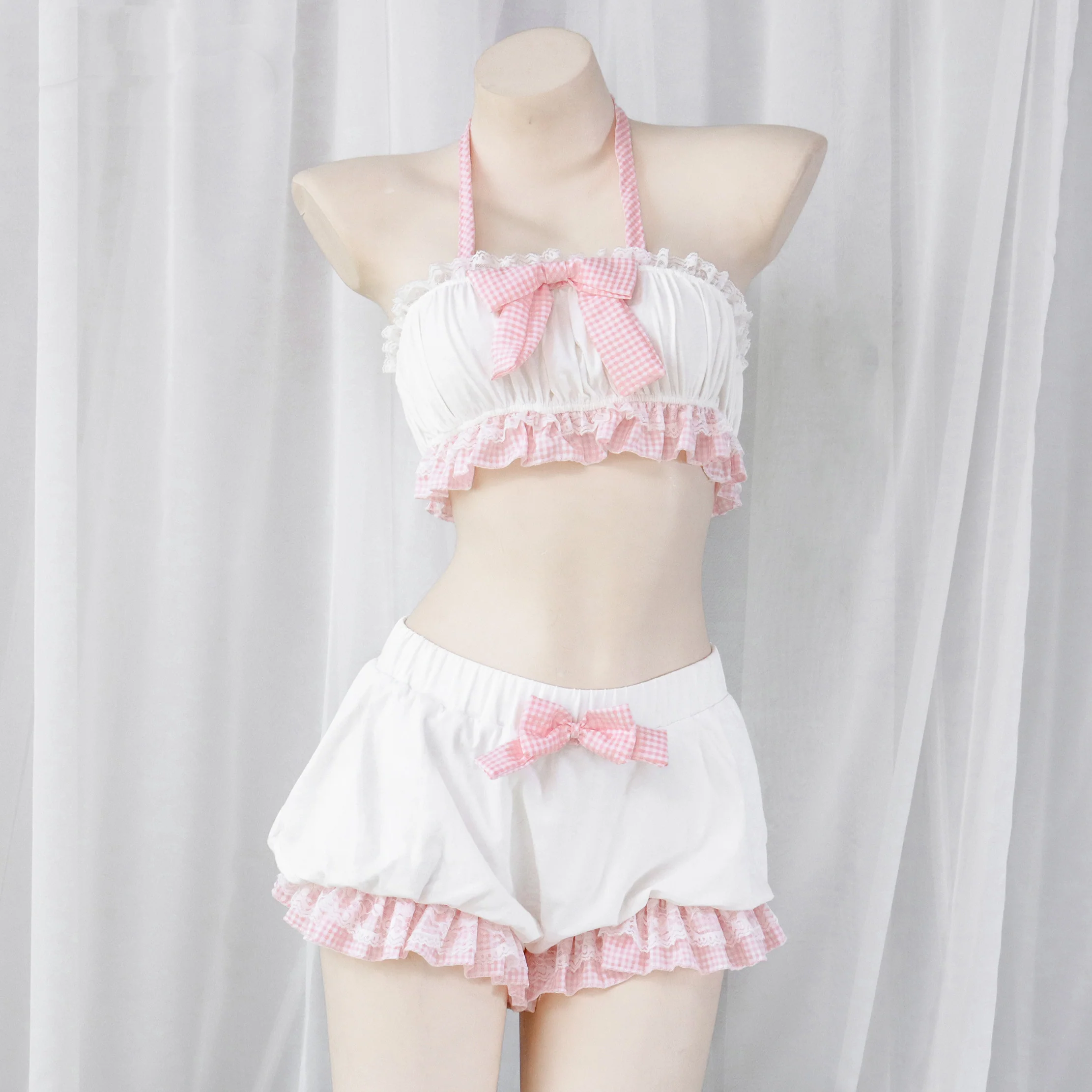 Bow bloomers tube top set    HA0703 - Image 2