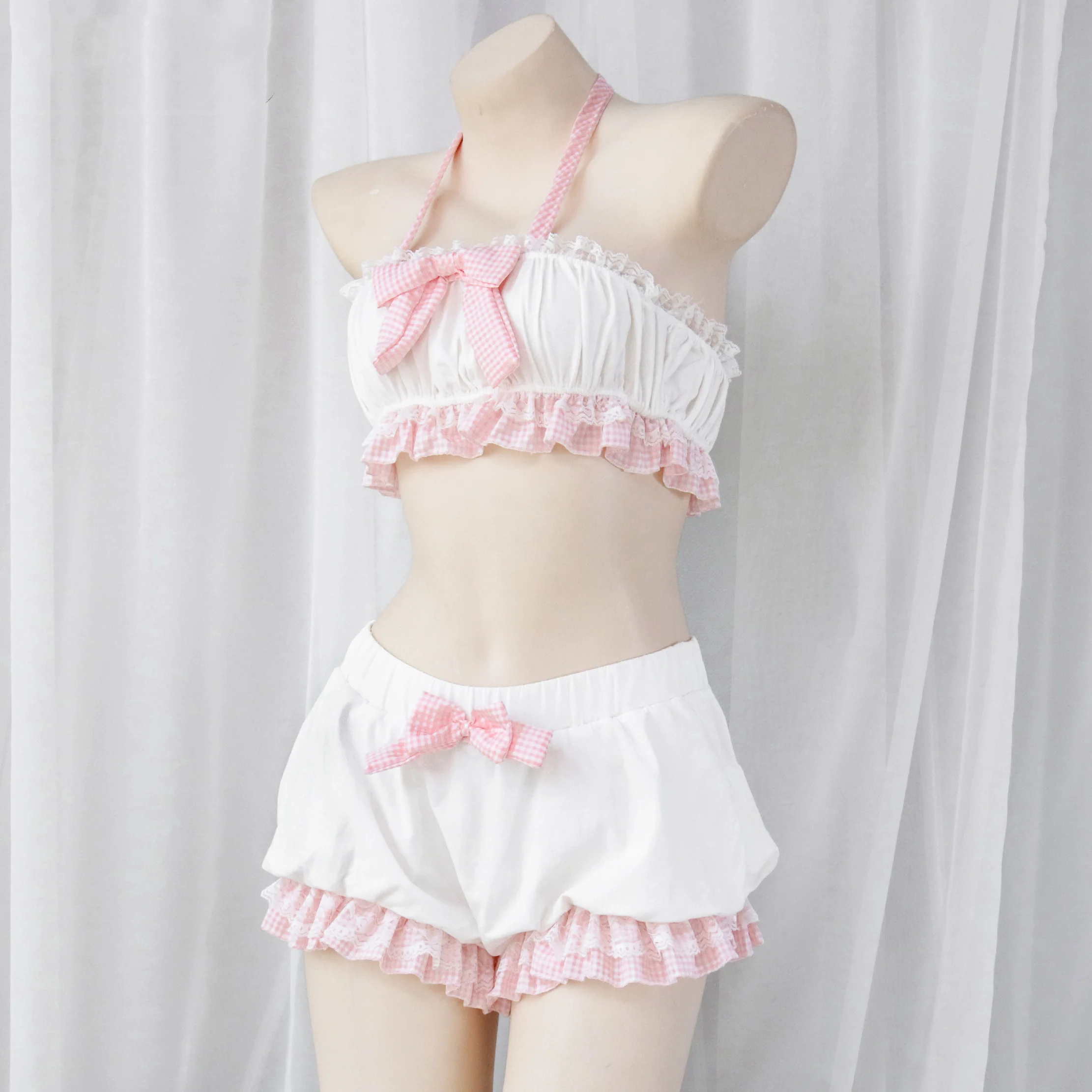 Bow bloomers tube top set    HA0703 - Image 3