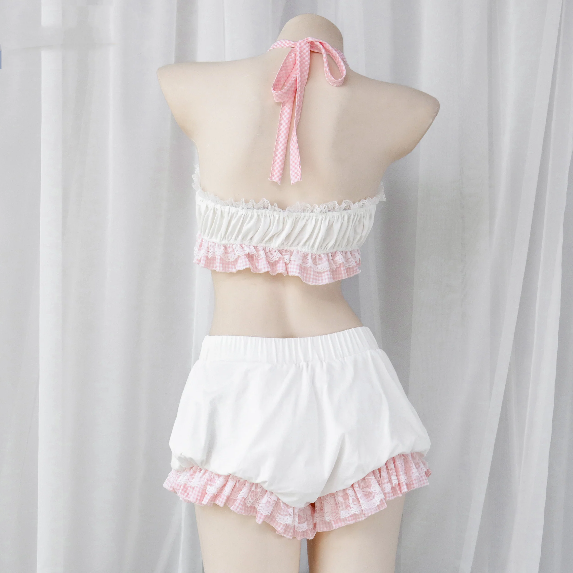 Bow bloomers tube top set    HA0703 - Image 4