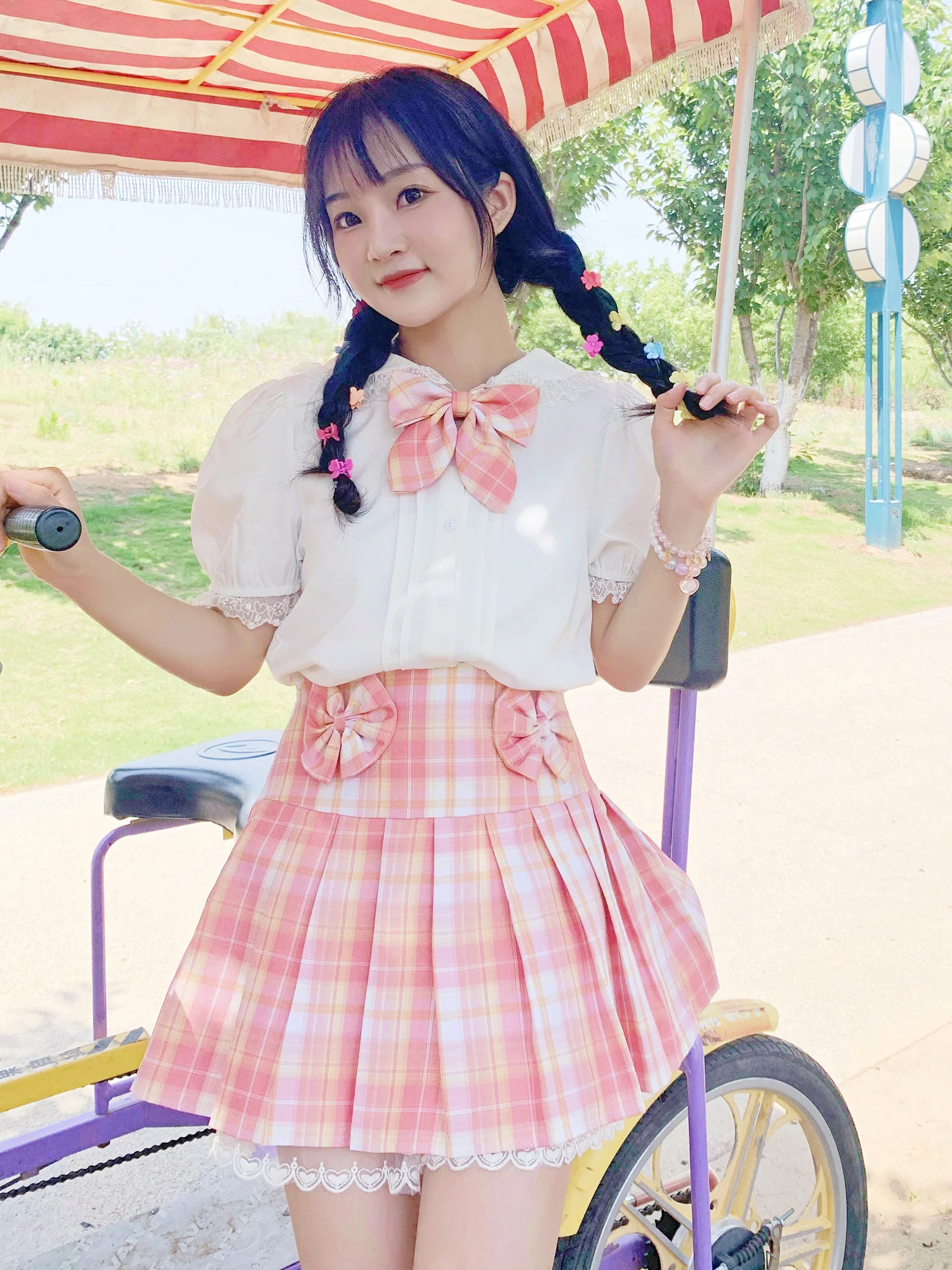 Bow Knot Skirt HA1059 - Image 3
