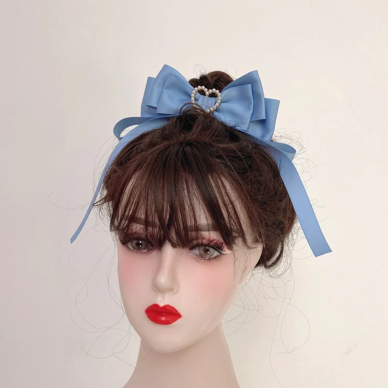 Bow Ribbon Heart Hair Clip  HA1450 - Image 4