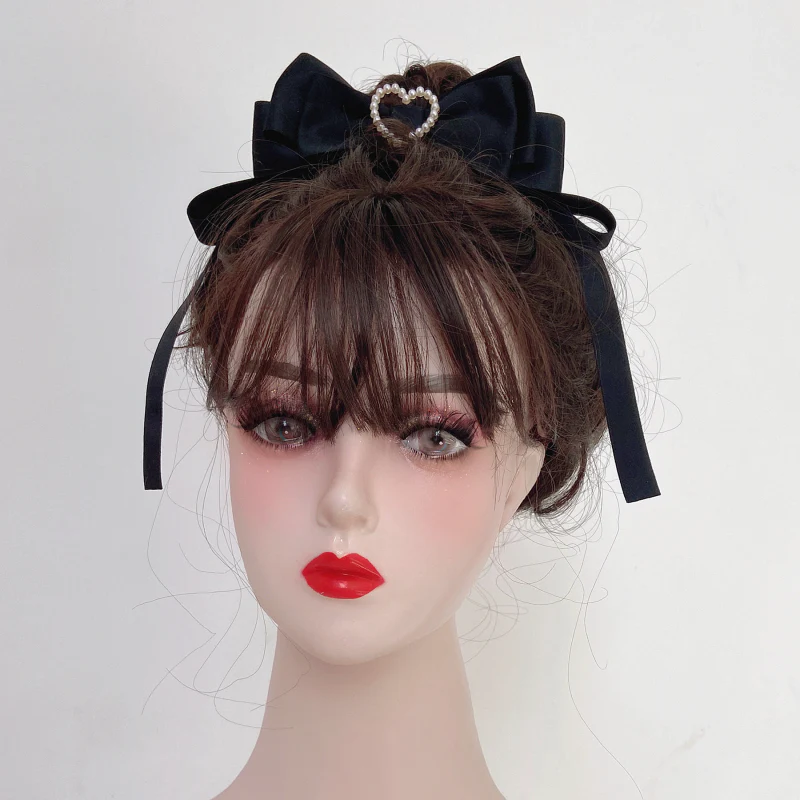 Bow Ribbon Heart Hair Clip  HA1450 - Image 5