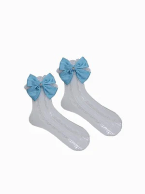 lace Bow socks   HA1587 - Image 8