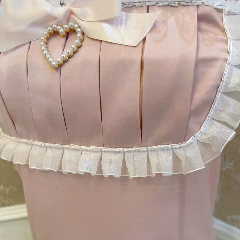 Bow Tie Pearl Heart Top   HA1828 - Image 3