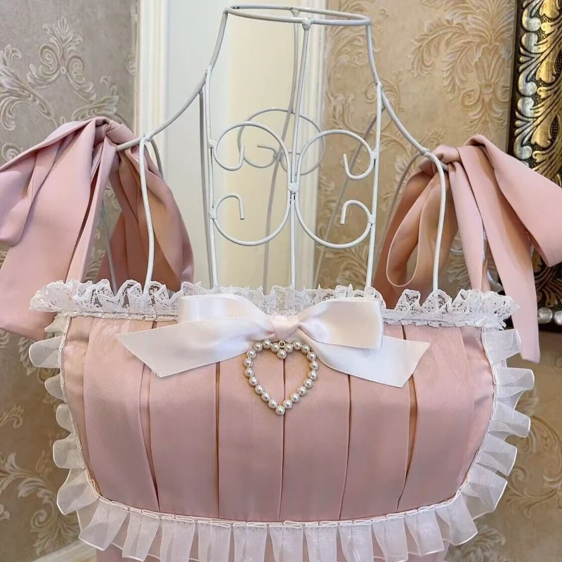 Bow Tie Pearl Heart Top   HA1828 - Image 5