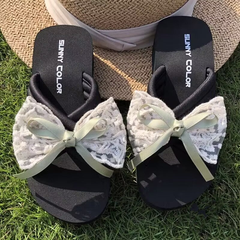 Bowknot flip flops  HA1831 - Image 3