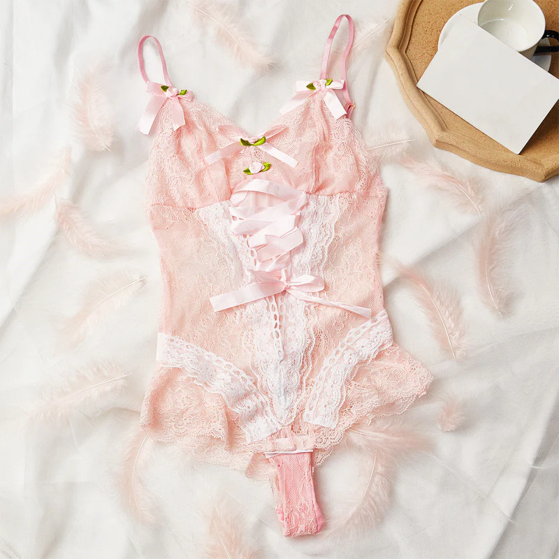 Breathable Cute Bra Set   HA0604 - Image 4
