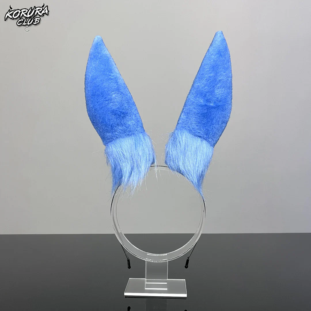 Bunny Ear Plush Headband KH35 - Image 2