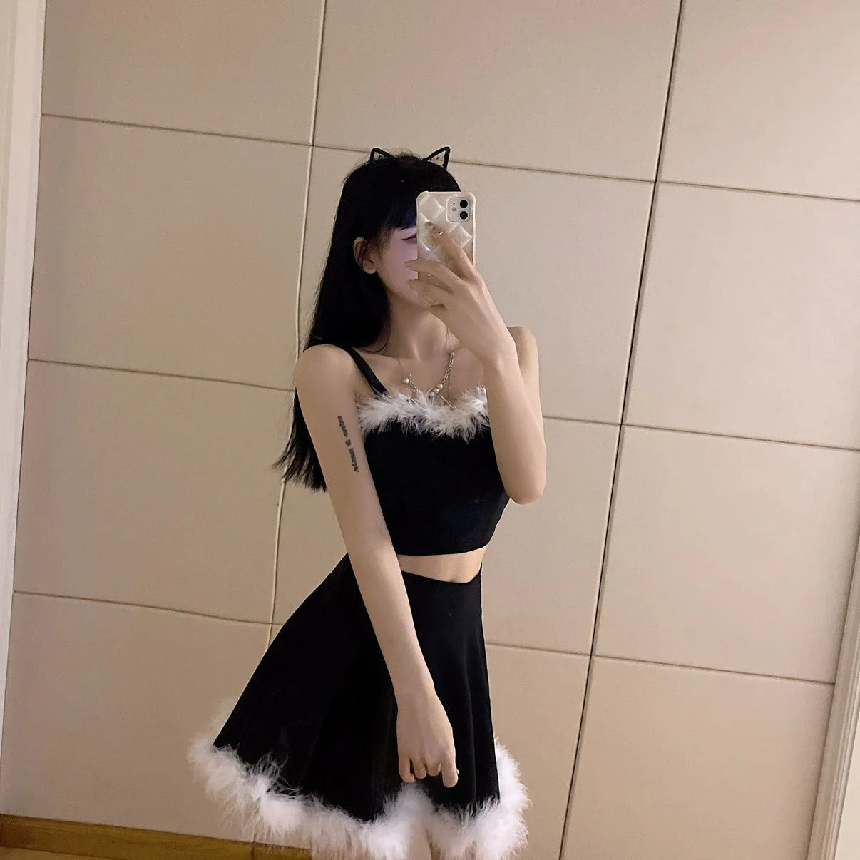 Bunny Girl Christmas Dress HA1027 - Image 4