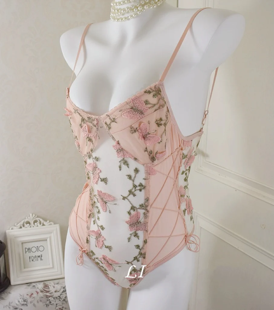 Butterfly flower bodysuit HA2312 - Image 4