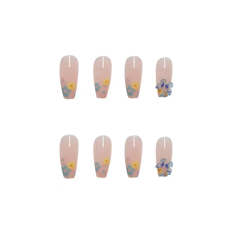Butterfly Flower Nail Art   HA0221 - Image 2
