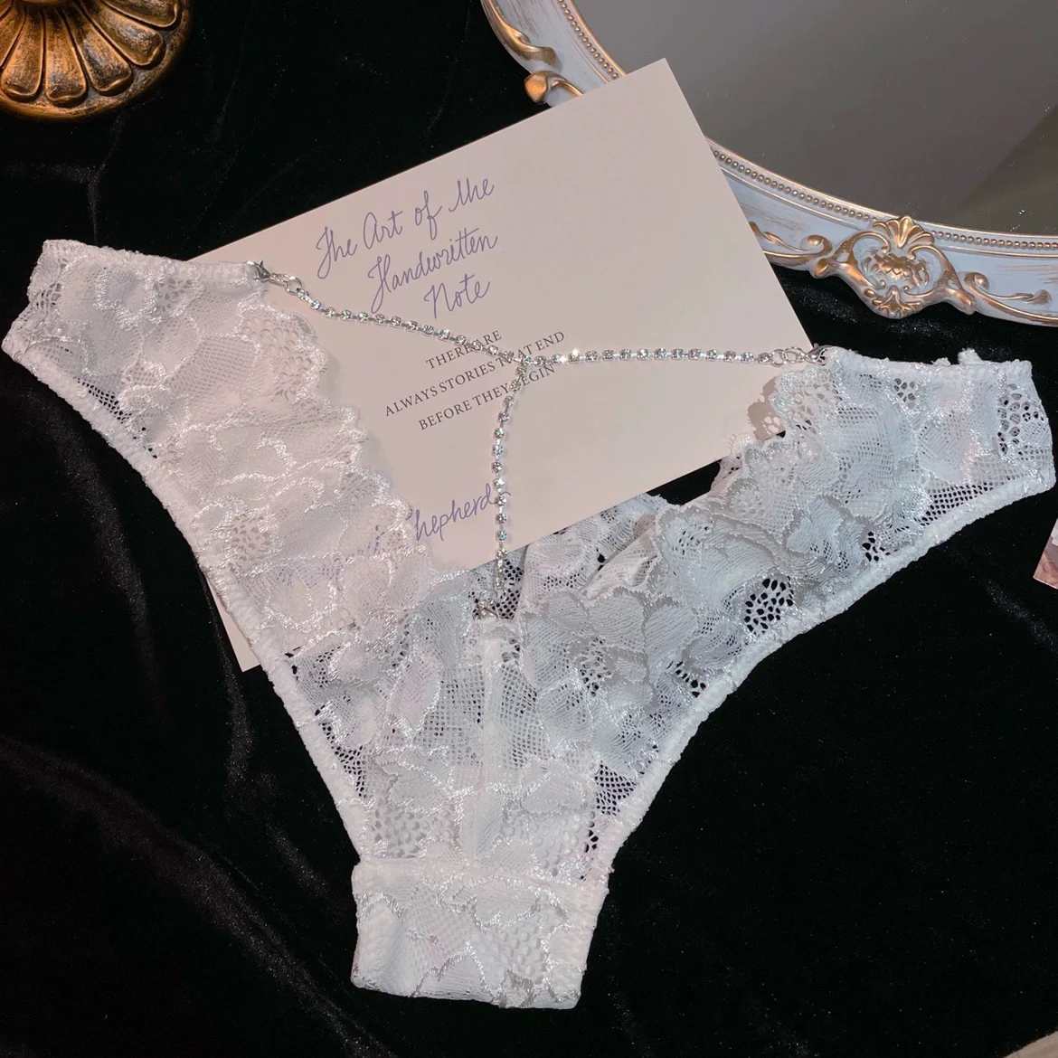 Chain lace underwear HA2390 - Image 5