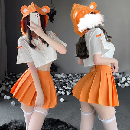Charm hot uniform pajamas temptation  HA1095 - Image 3